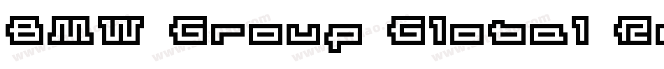 BMW Group Global Reg字体转换